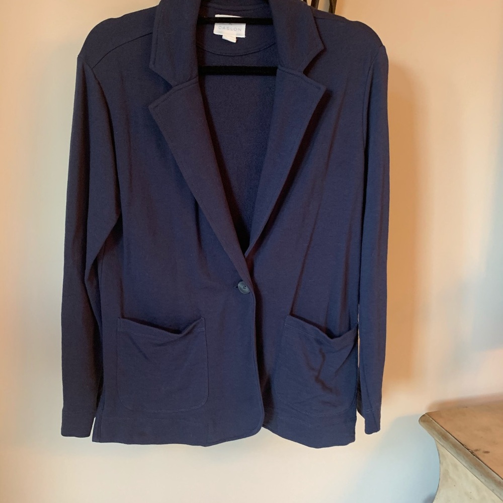 Caslon Knit Blazer Medium